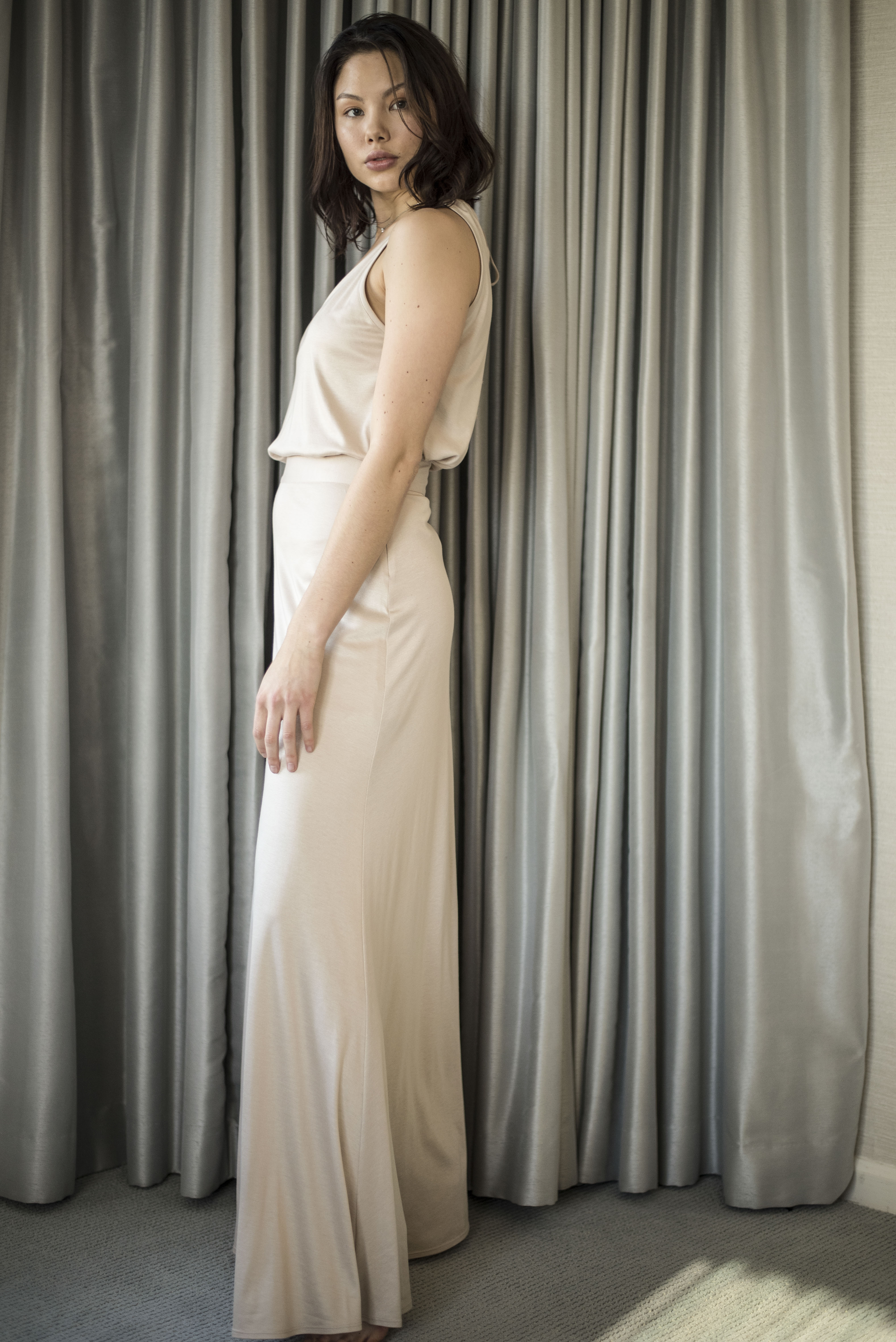Elegant High Waist Skirt